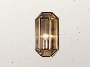 RILEGATO 402.00.80 - LED direct light brass wall light by Il Fanale - view 2